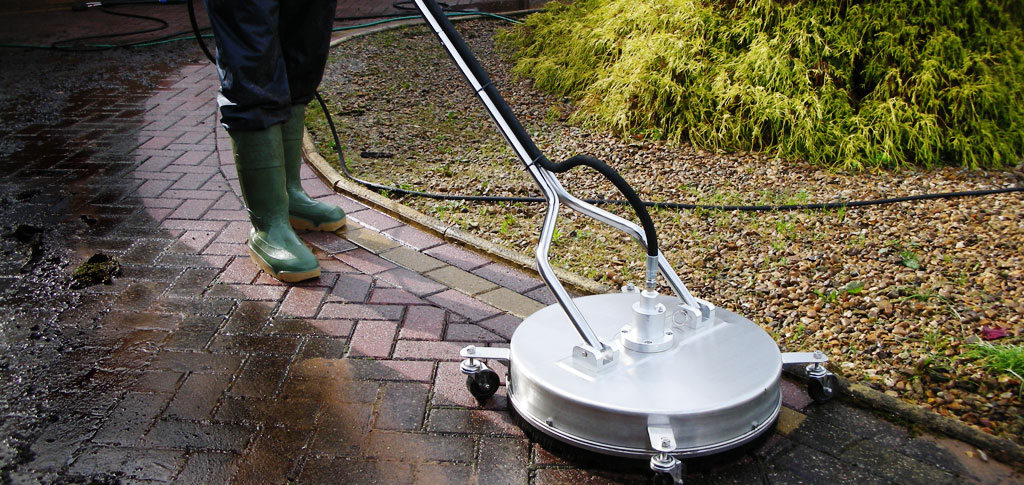driveway cleaning equipment